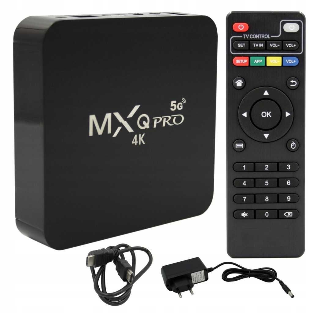 Smart TV BOX 5G MXQ PRO 4K 2+16GB ANDROID 10.1 przystawka