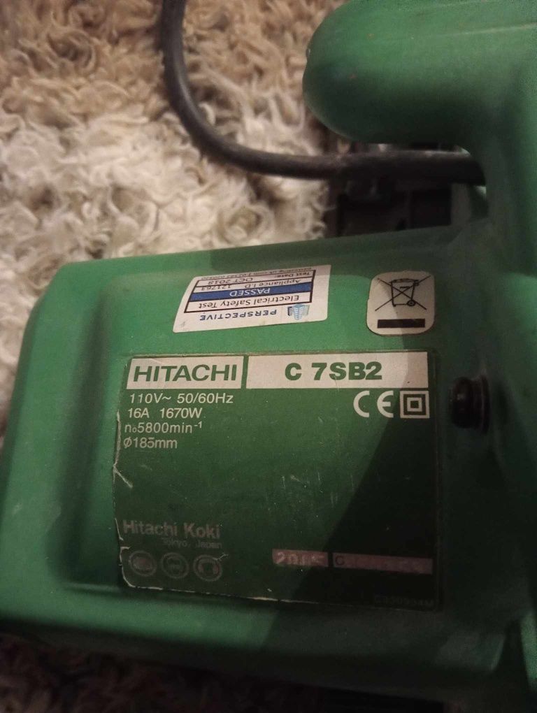 Piła tarczowa HITACHI C7SB2 110V