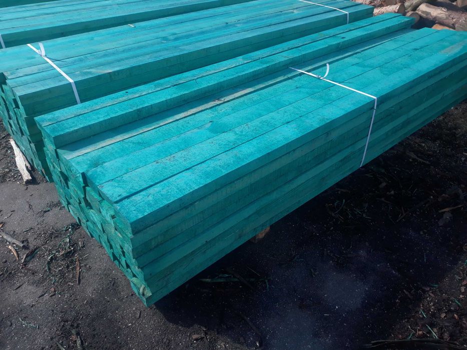 Więźba dachowa , krokwie , deski , Tartak