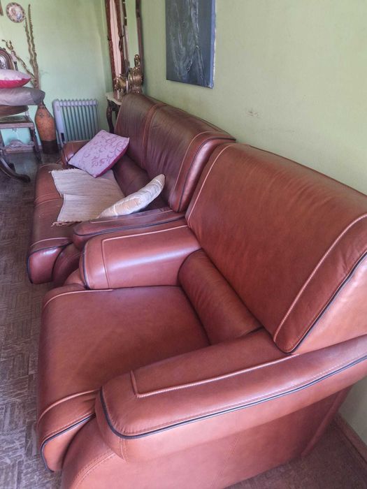 Sofa e cadeirão poltrona