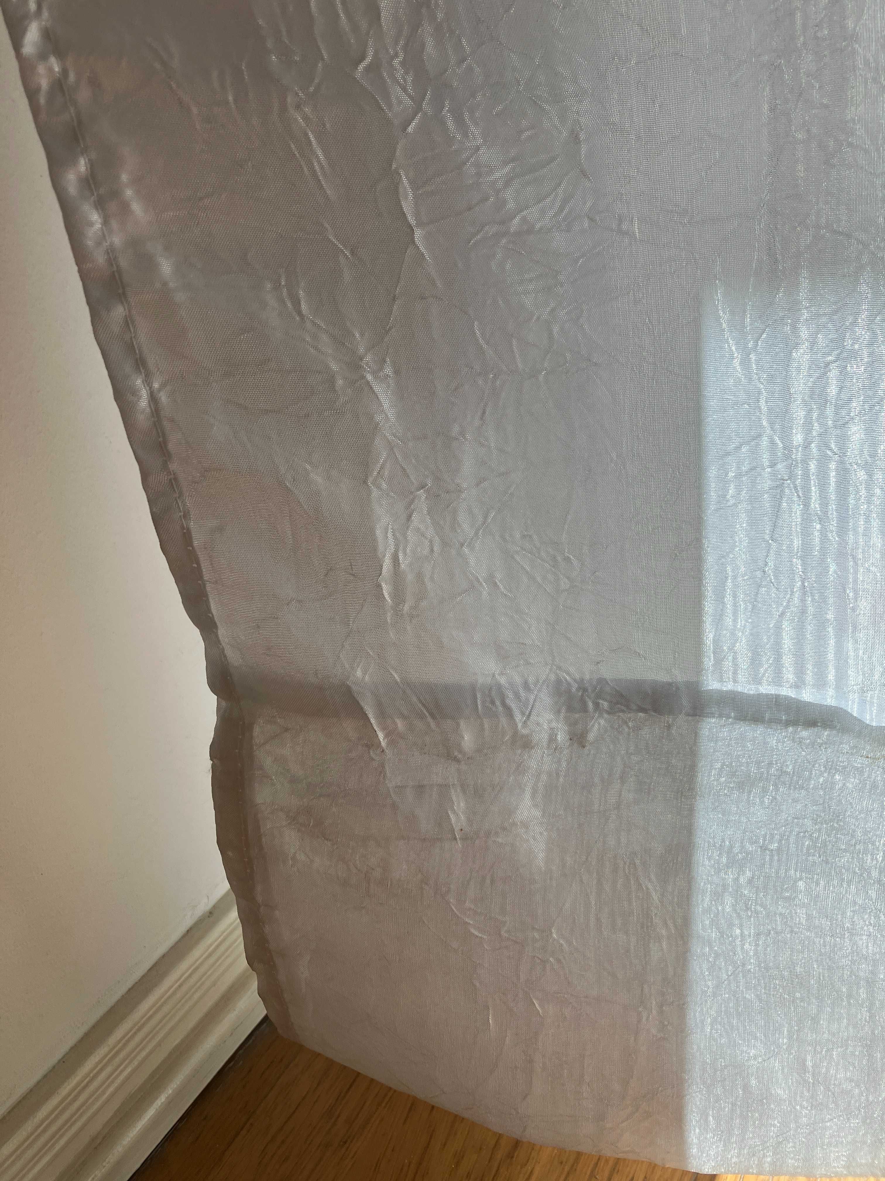 Par de Cortinados com argolas