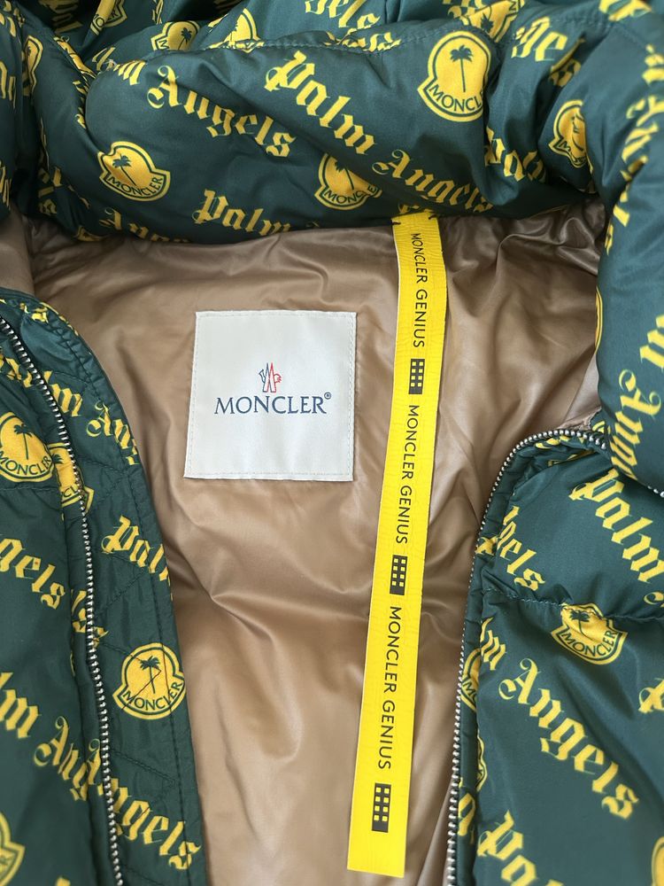 Оригінал! Moncler + Palm angels пуховик