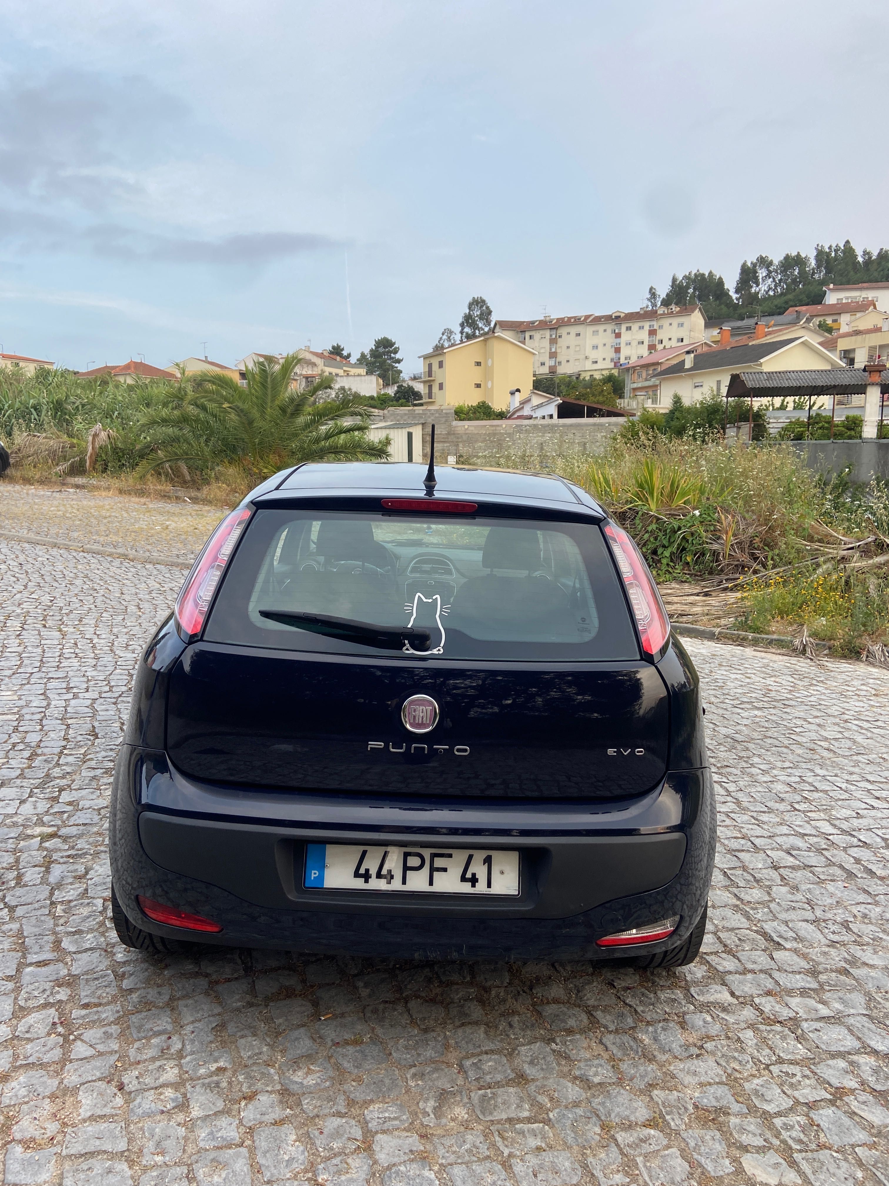 Fiat Punto Evo azul