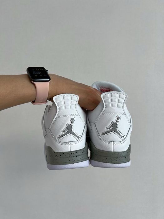 Кросівки Nike Air Jordan 4 Retro White Oreo (36-45)