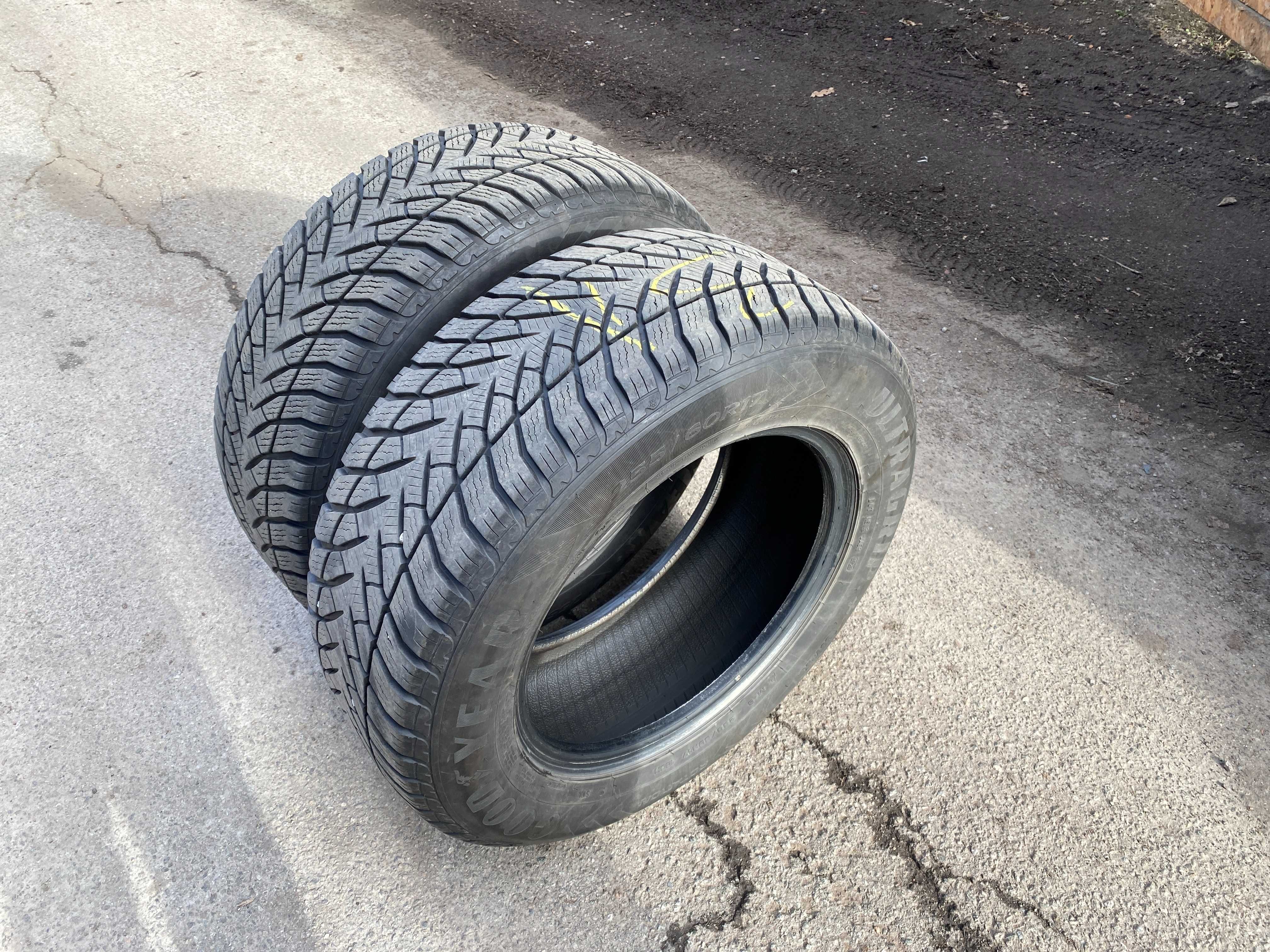 Продам зимню гуму Goodyear Ultragrip+ SUV 255/60r17