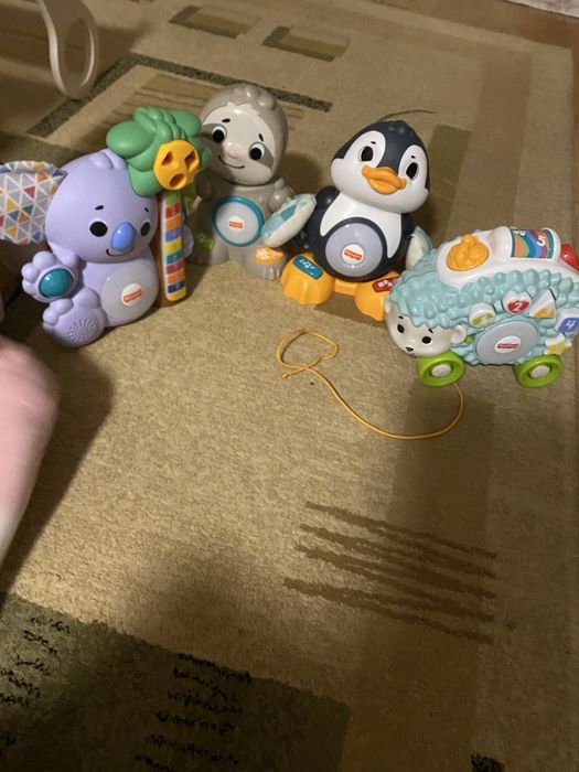 Zestaw 4szt zwierzatek Linkimals Fisher Price