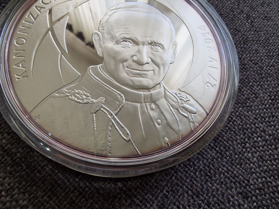 500 zł Kanonizacja Jana Pawła II 2014 r. UNC