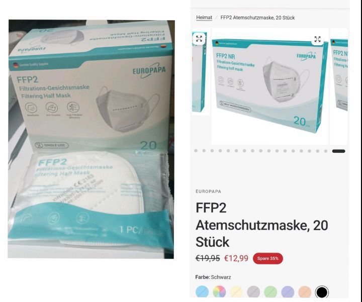 Распіратори FFP2