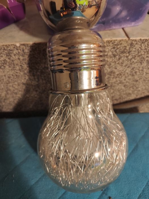 Żyrandol żarówka retro