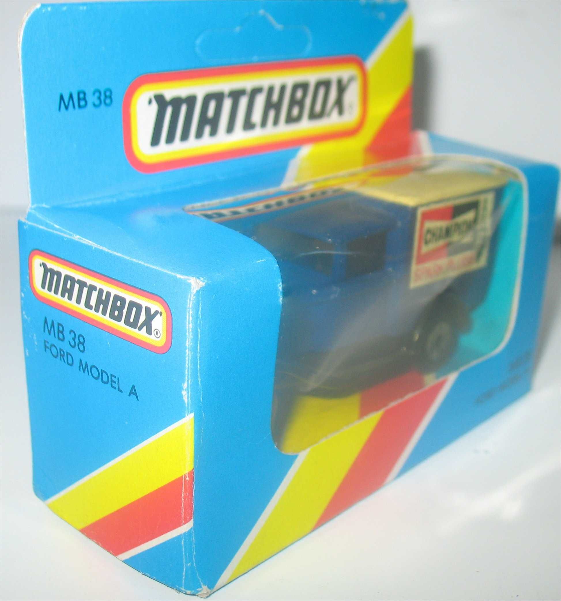 Matchbox - Ford Model A Van - Champion Spark Plugs (1983)