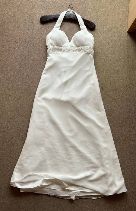 Свадебное длинное платье