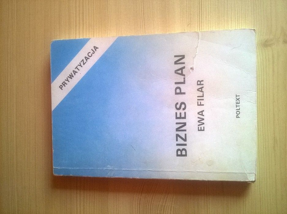 ksiazka E.Filar Biznes plan