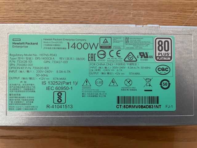 Fonte alimentação 1400w