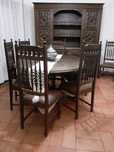 Mobília de sala de jantar, estilo século XVII