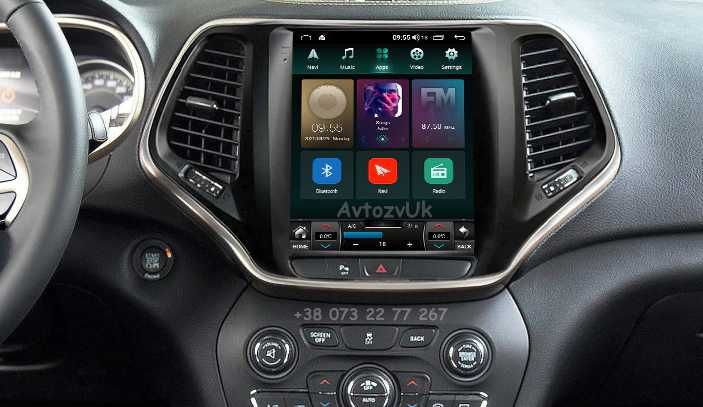Магнитола CHEROKEE Jeep NITRO Dodge Додж Нитро Чероки CarPlay Android