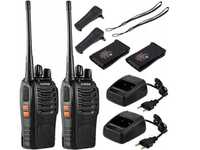 2X Walkie Talkie krótkofalówki BAOFENG BF888S PMR