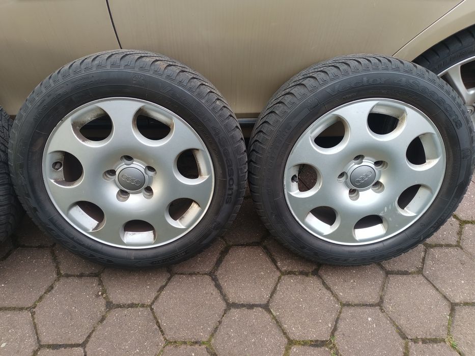 Koła audi a4 b6, A6, volkswagen, alufelgi z oponami 16"
