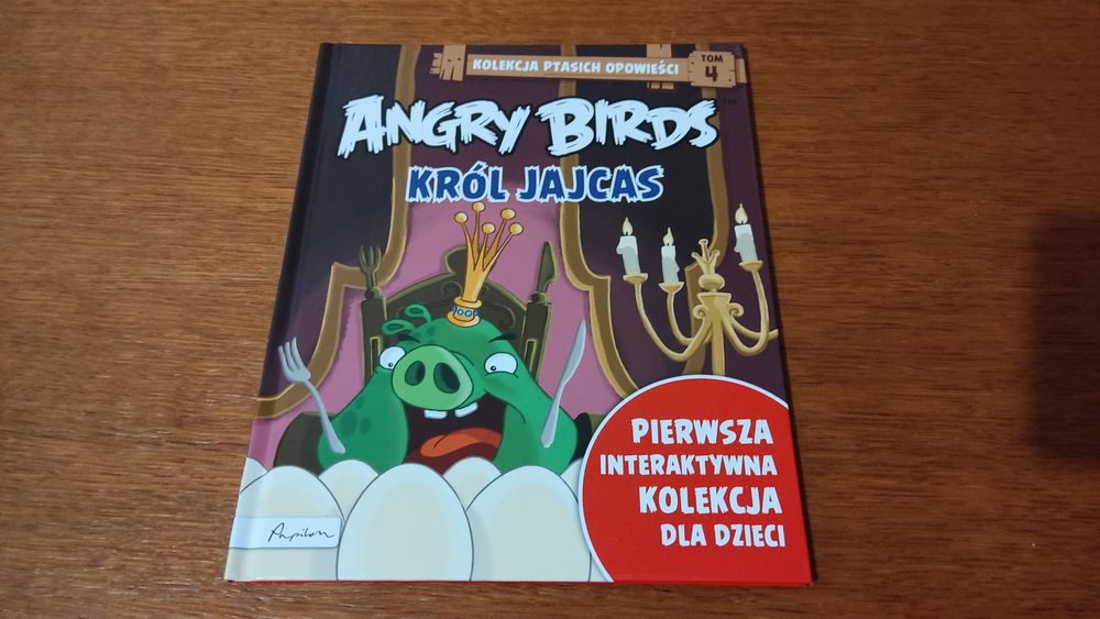 Kolekcja Ptasich Opowieści ANGRY BIRDS Król Jajcas