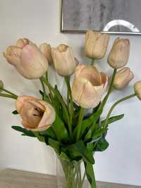 Bukiet pastelowych tulipanów. Tulipany pastelowe 14 sztuk Wysokość  60
