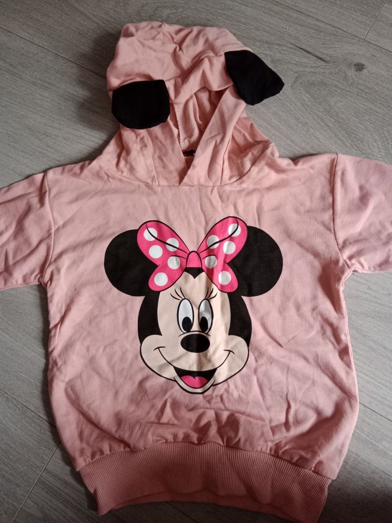 Bluza z długim rękawem myszka Minnie rozmiar 104