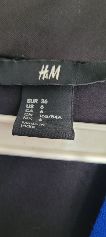 Sukienka letnia H&M 36 S w paski