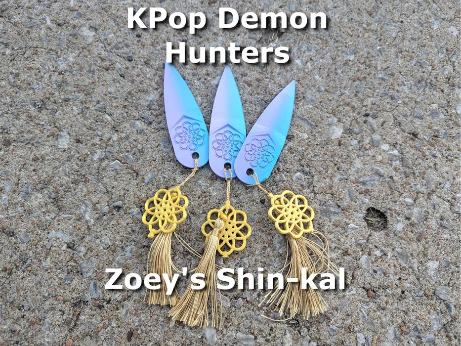 Faca Zoey (Shin-kal) - Caçadores de Demónios KPop
