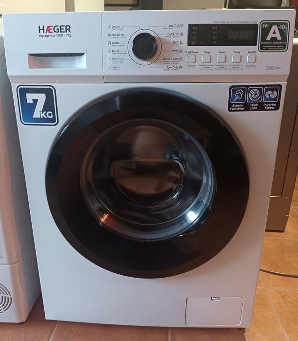 Máquina lavar roupa 7kgs