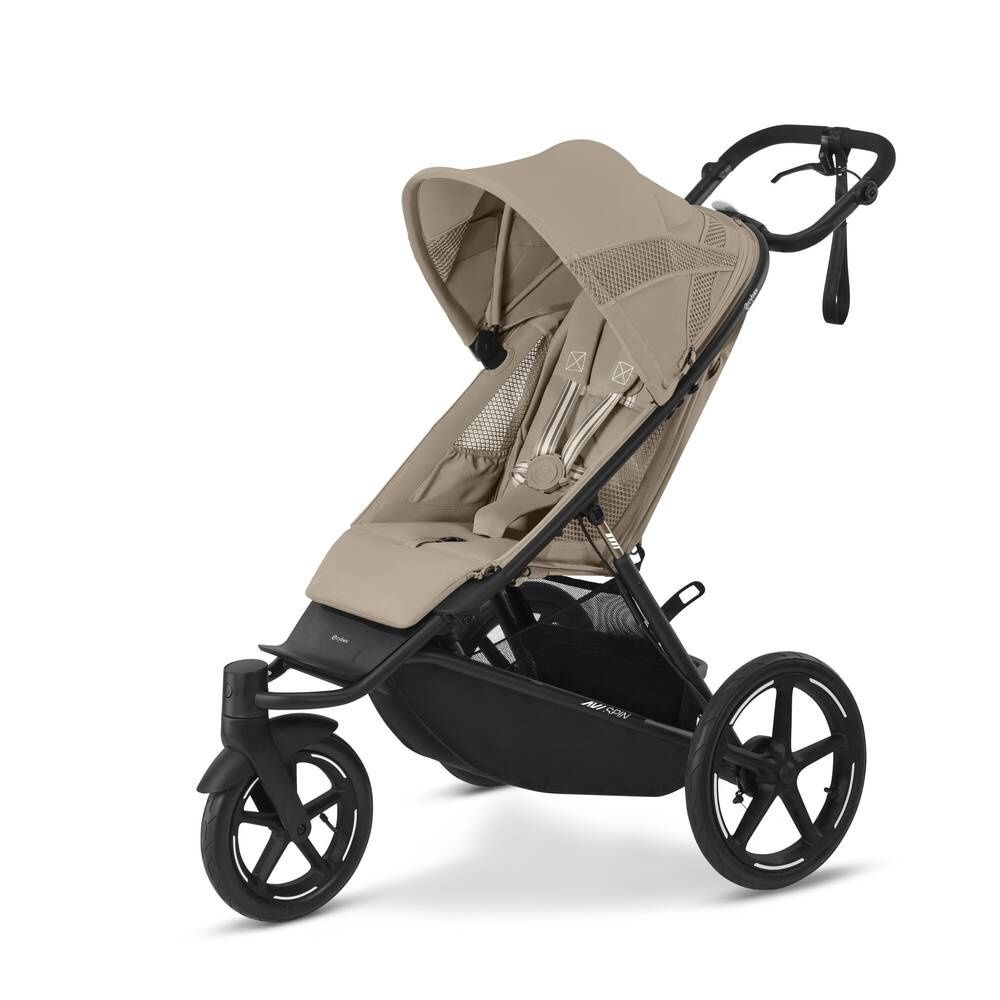 wozek biegowy joggingowy Cybex Avi Spin Almond Beige