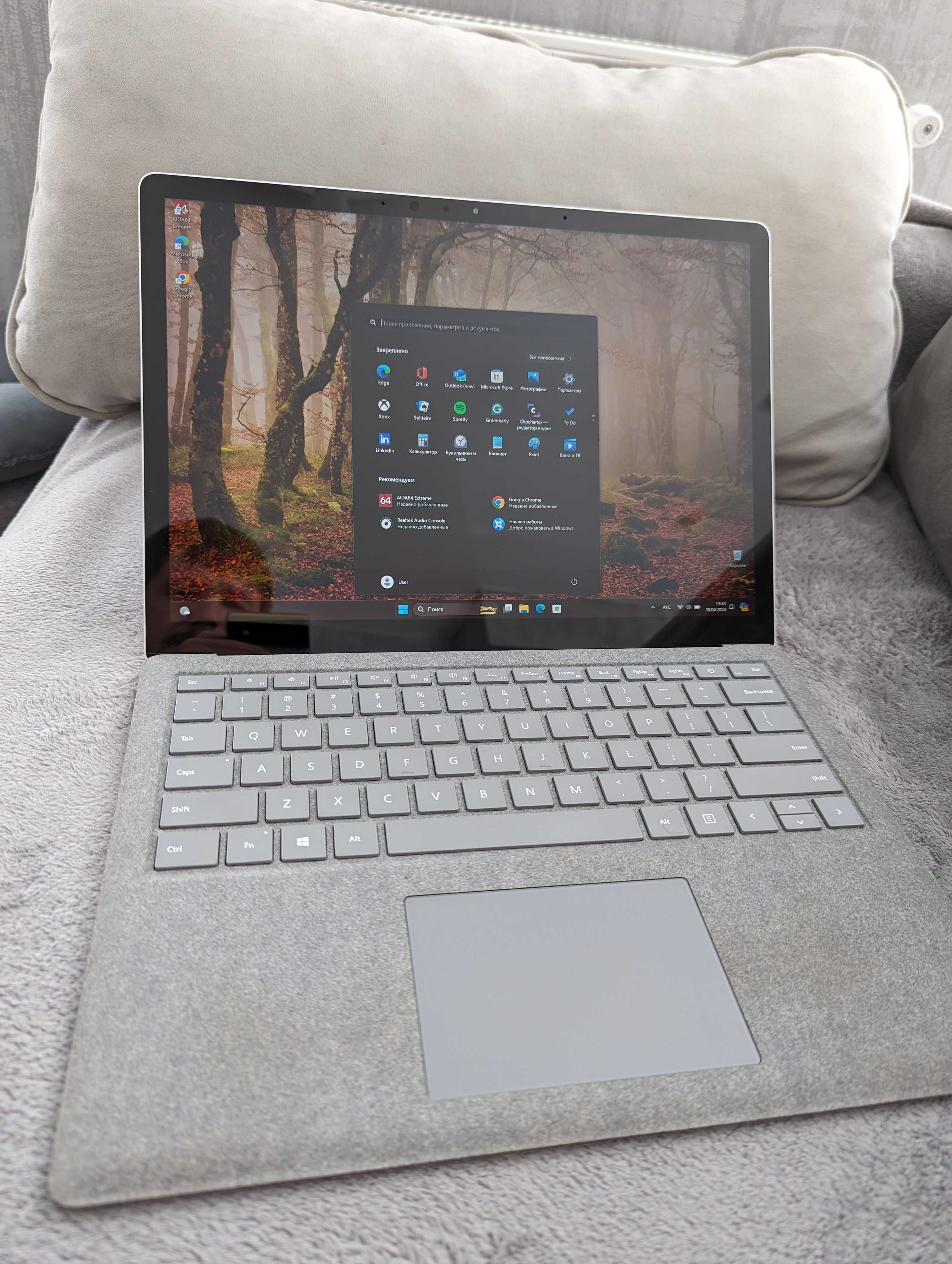 Microsoft Surface Laptop 2 i5-8250U 8GB 128GB Ноутбук 2K Сенсорный ПК