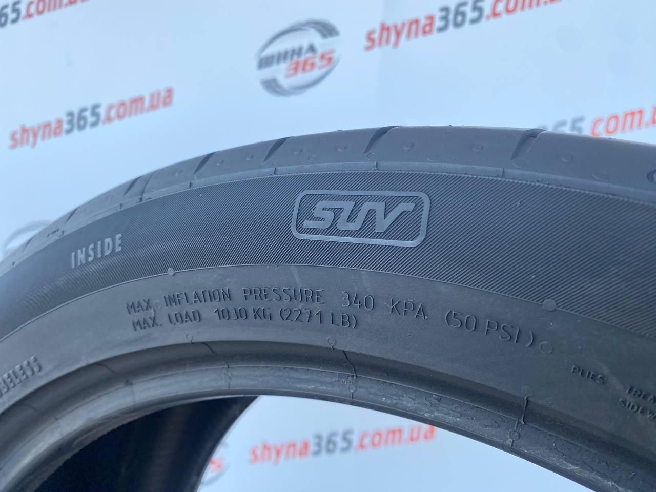 шини бу літо 285/40 r21 continental contisportcontact 5 suv 4mm