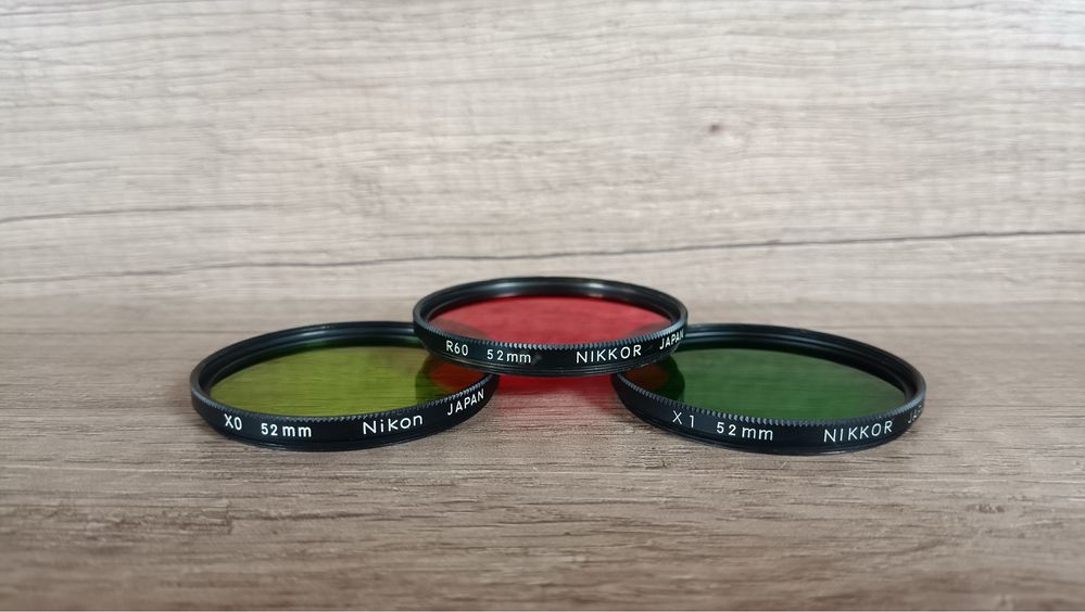 Світлофільтри Nikon 52mm сататний,зелений для ч/б фотографії