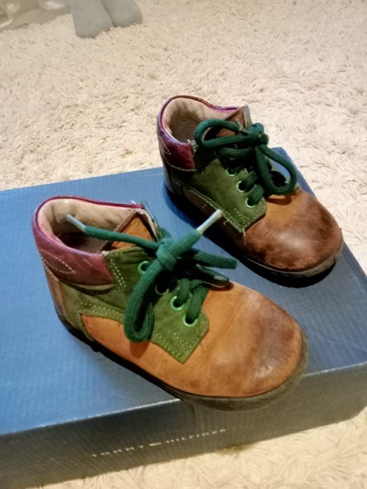 Продам Итальянские ботиночки под старину нубук натуральный