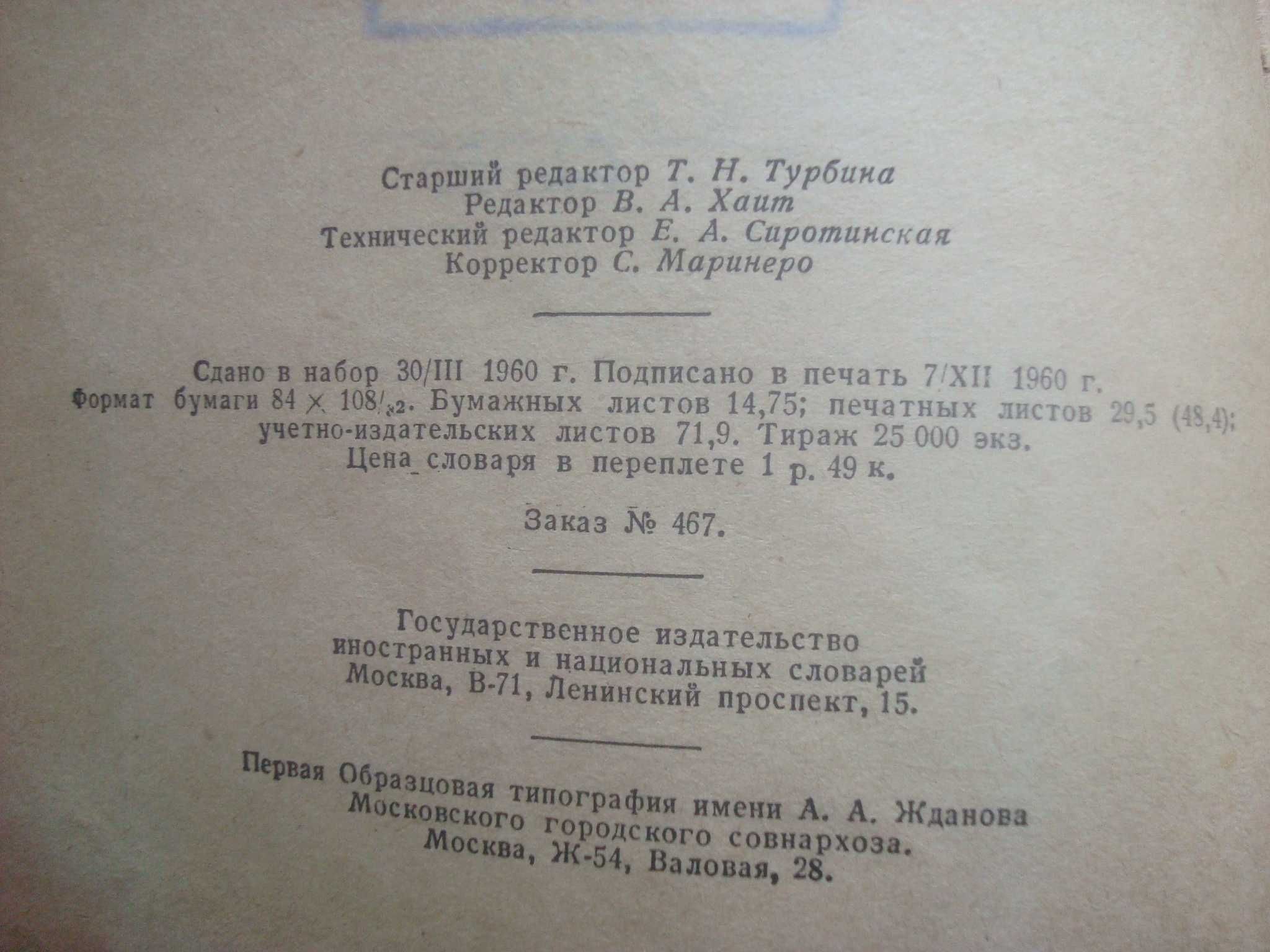 Словари испанского языка