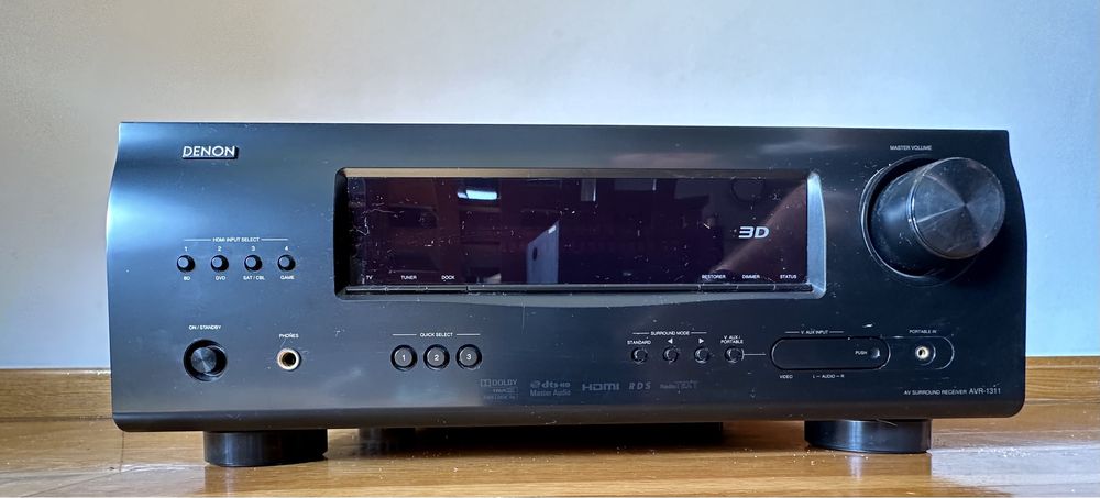 ZESTAW - Amplituner Denon AVR-1311 i kolumny Onkyo SC-560