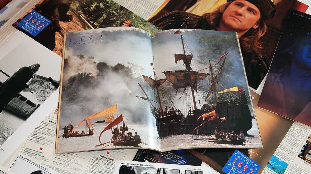 Material Coleção 1492 - Cristovão Colombo, Ridely Scott