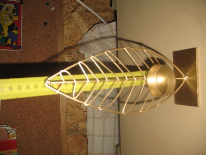 Vende suporte dourado para vela decorativa