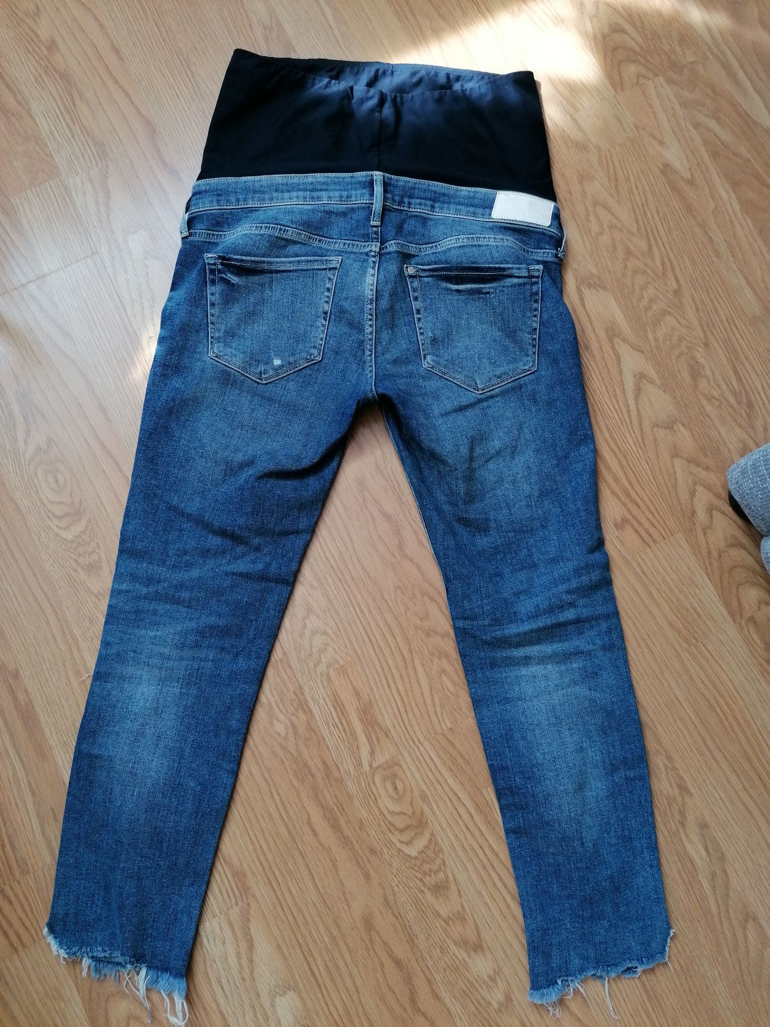 Jeansy ciążowe spodnie hm 40