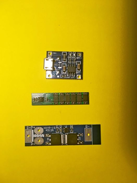 Плата BMS 1S/3.7V 12 А