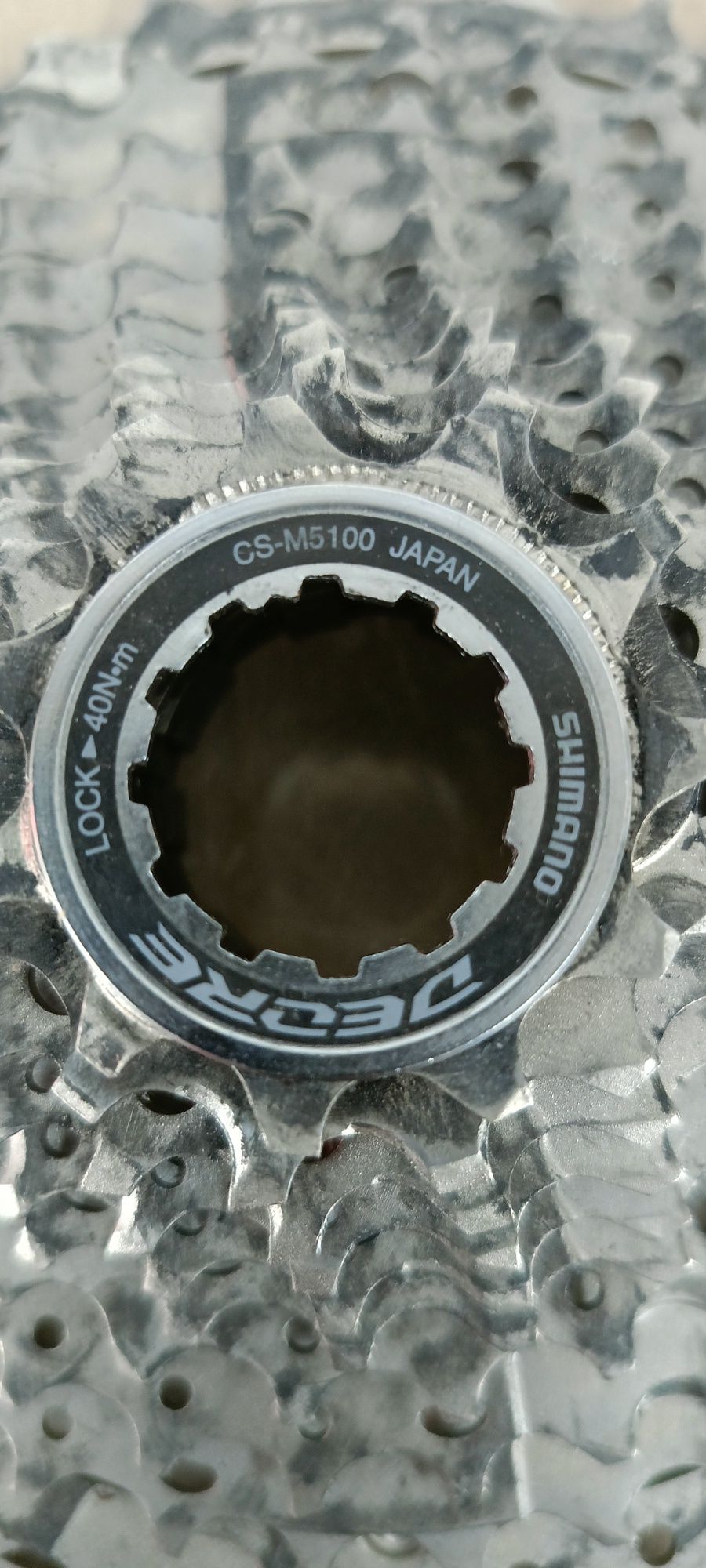 Kaseta Shimano Deore CS-M5100. 11-41 T.