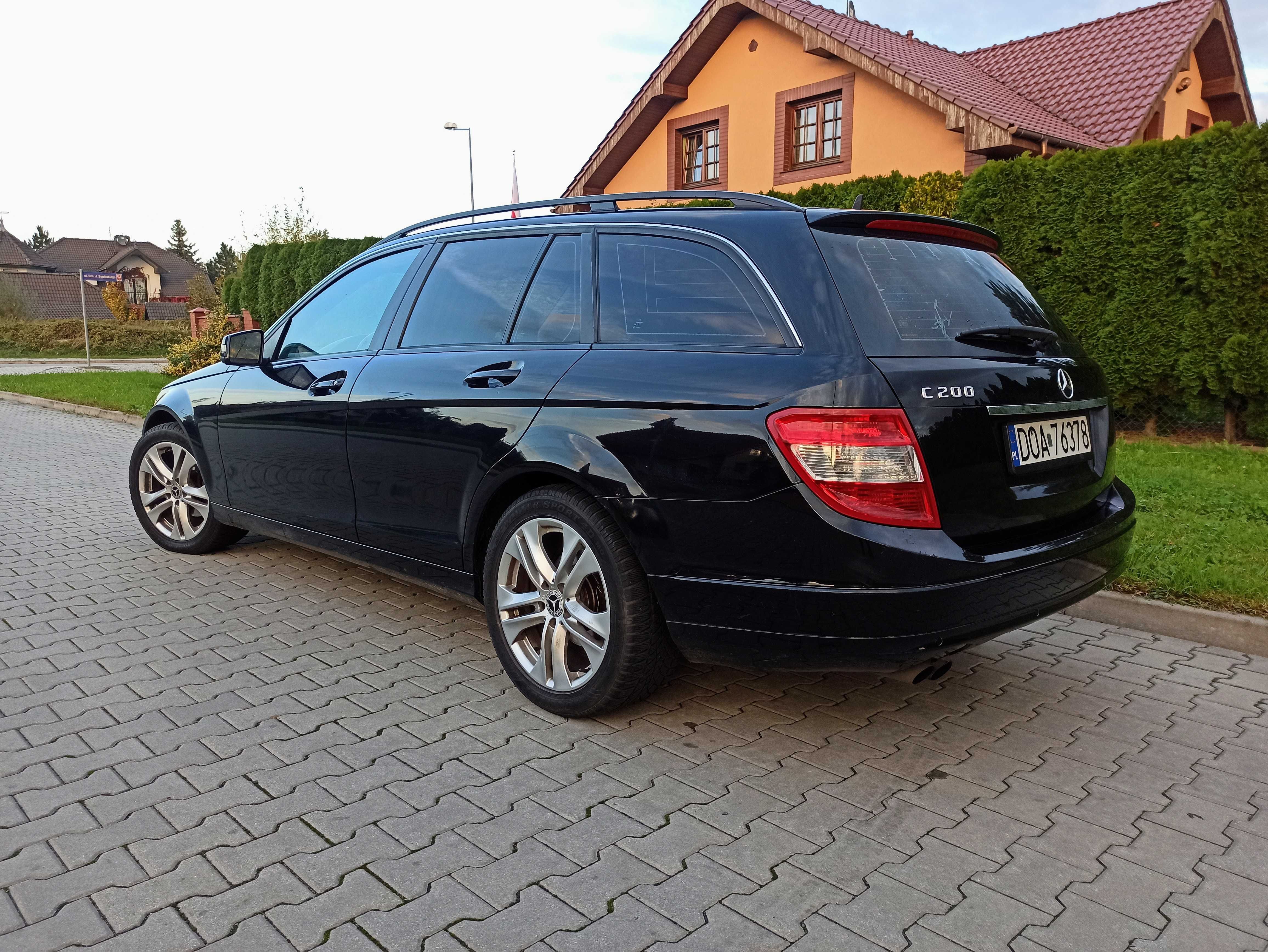 Merc C klasa*w204 2.2d*136km*Nawi*Bluetooth*Czuj park Prywatne*Zamiana