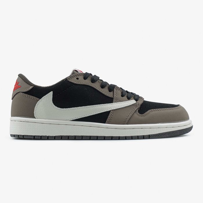 Кросівки Nike Air Jordan 1 Low OG SP Travis Scott Brown Mocha premium