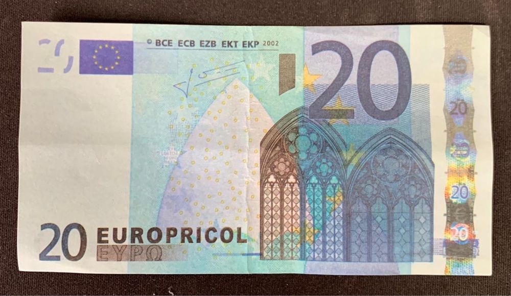 Сувенірні фальшиві банкноти євро