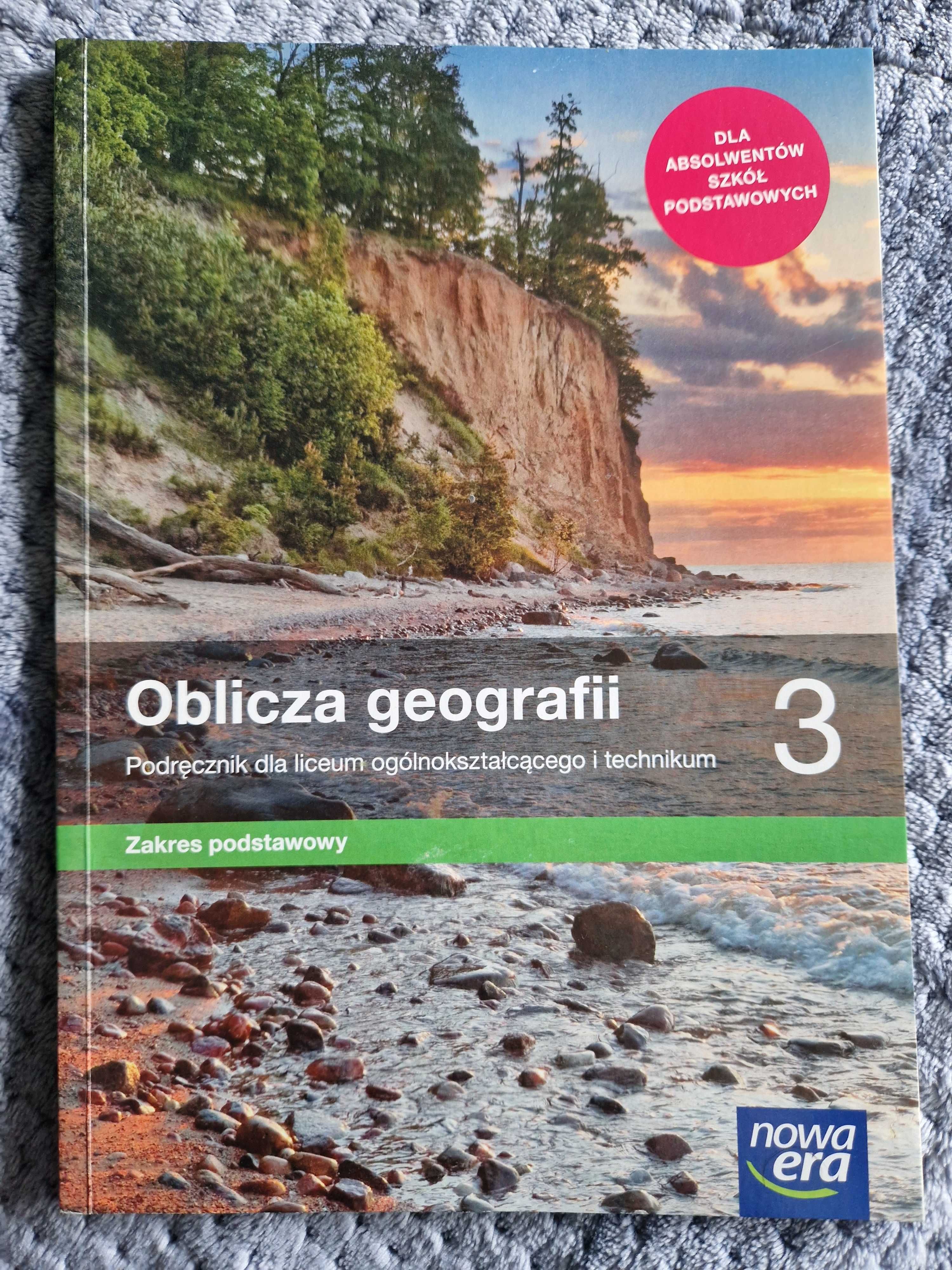 Oblicza geografii 3 podręcznik + karty pracy zakres podstawowy