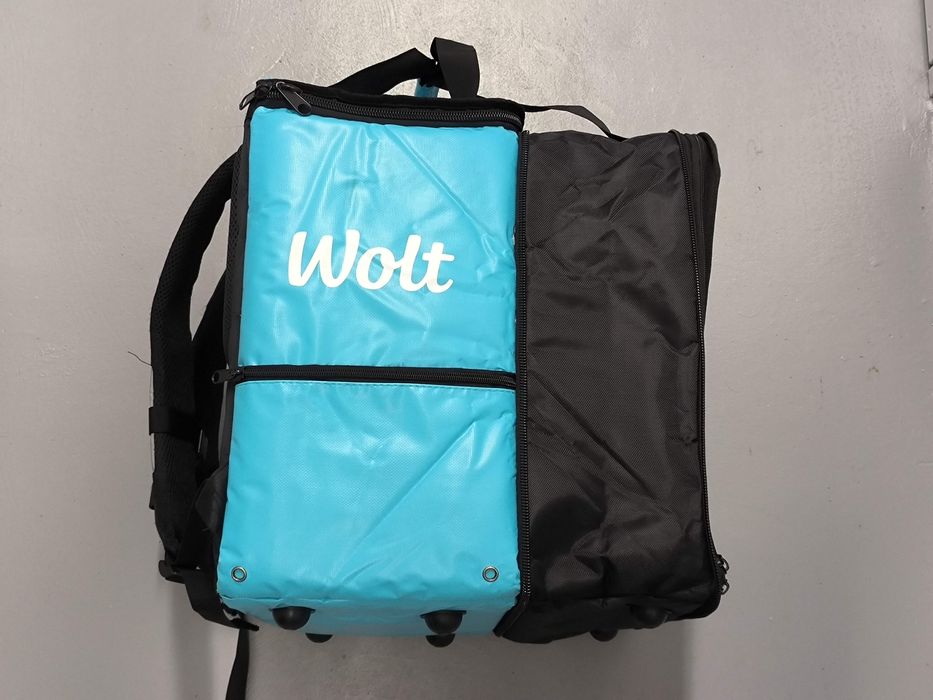 Torba termiczna Wolt 40L plecak dostawczy jedzenia Glovo Bolt Uber