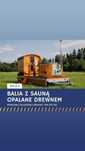 Basen Balia Sauna Jacuzzi mobilne