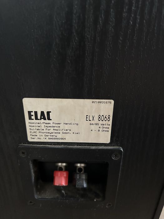 Kolumny głośnikowe Elac ELX 8068