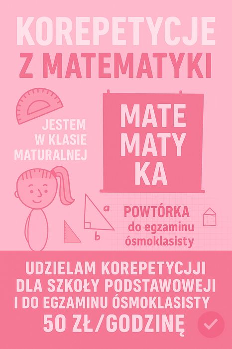 Korepetycje matematyka