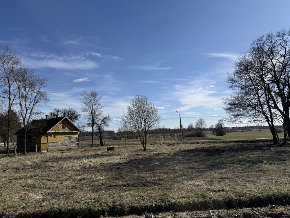 Działka z domem i murowaną stodołą Pieńki Michałowa | bez pośredników