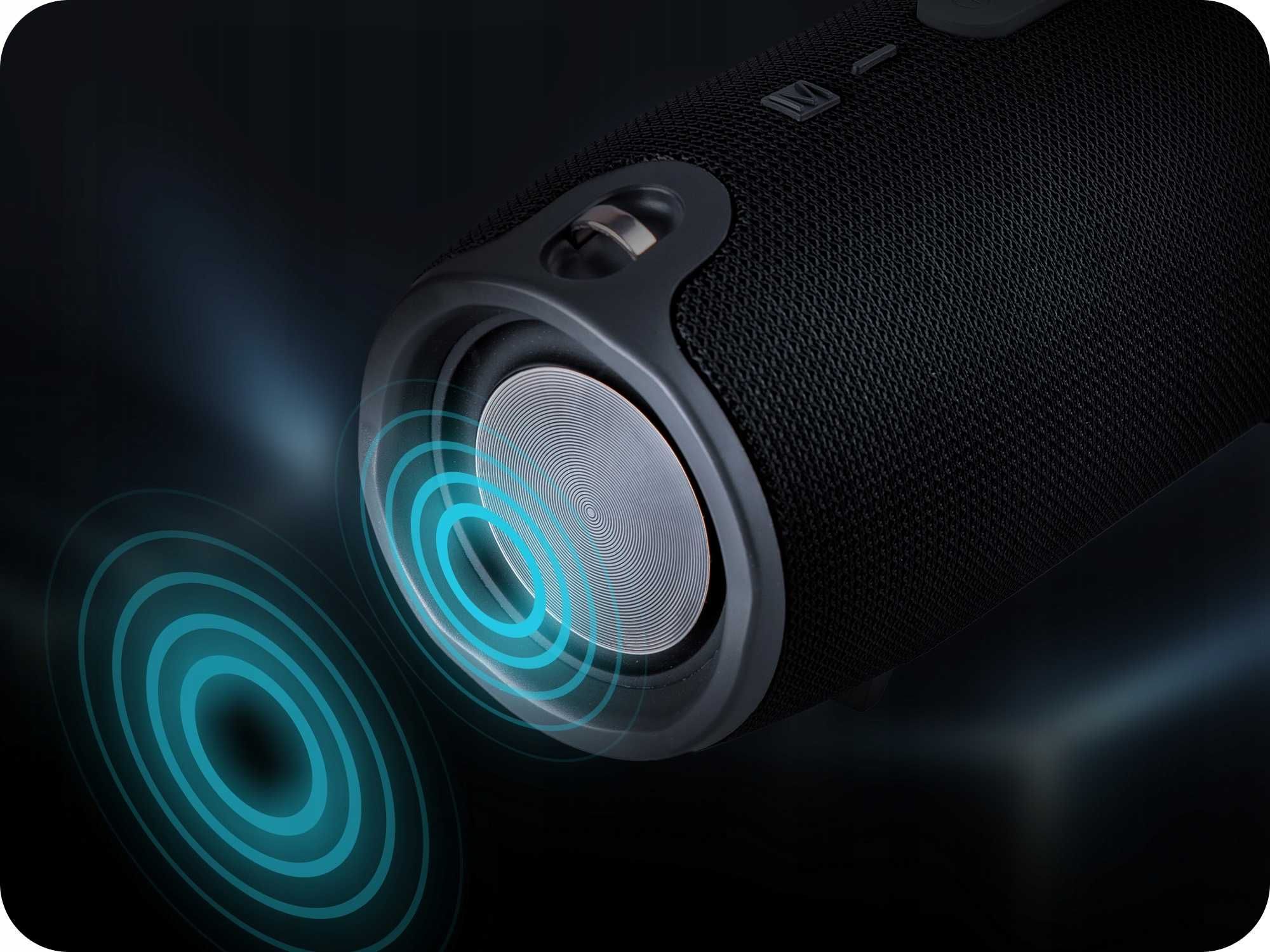 Głośnik Bluetooth Bezprzewodowy Interlook Przenośny Wodoodporny Głośny