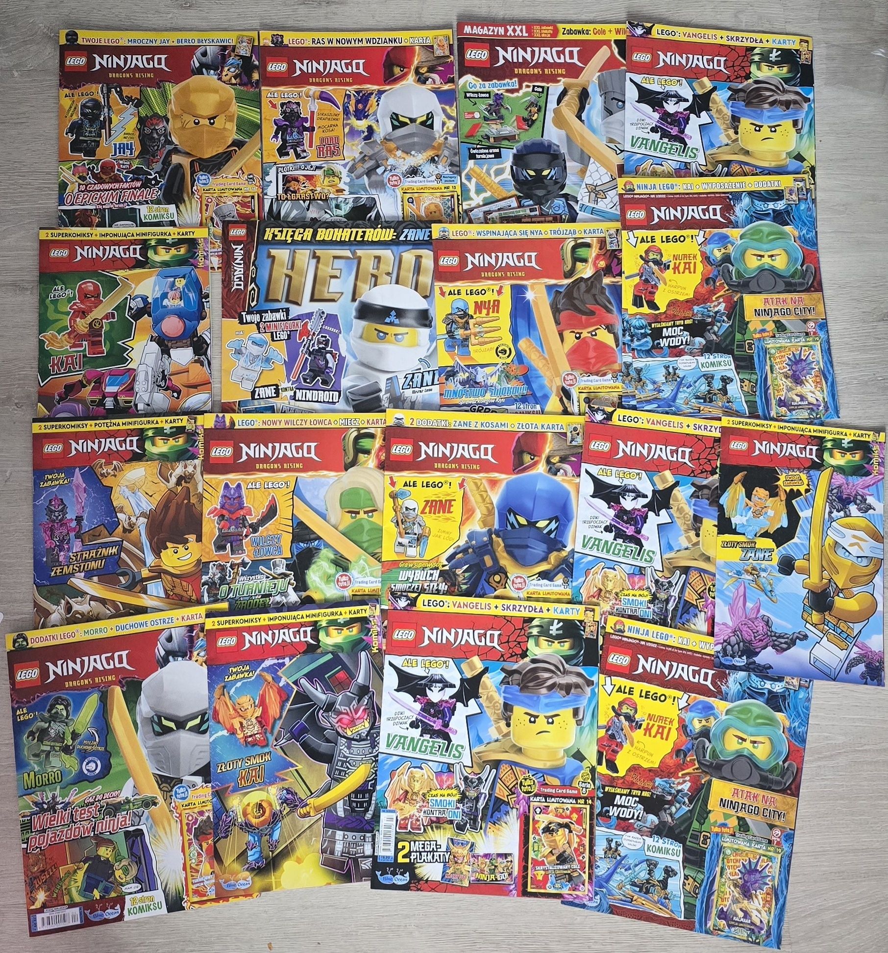 Lego ninjago książki komiksy